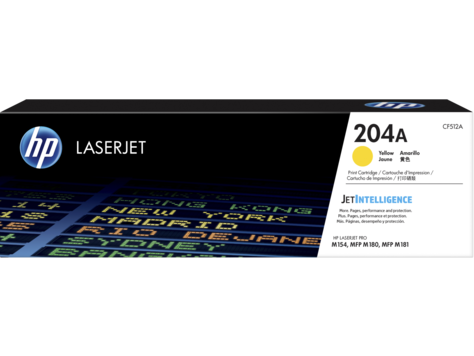 Mực in HP 204A Yellow Original LaserJet Toner Cartridge (CF512A)