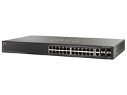 Cisco SF500-24P 24-Port 10 100 Stackable Managed Switch (SF500-24-K9)