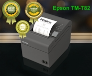 Máy in hóa đơn Epson TM-T82, cổng Lan
