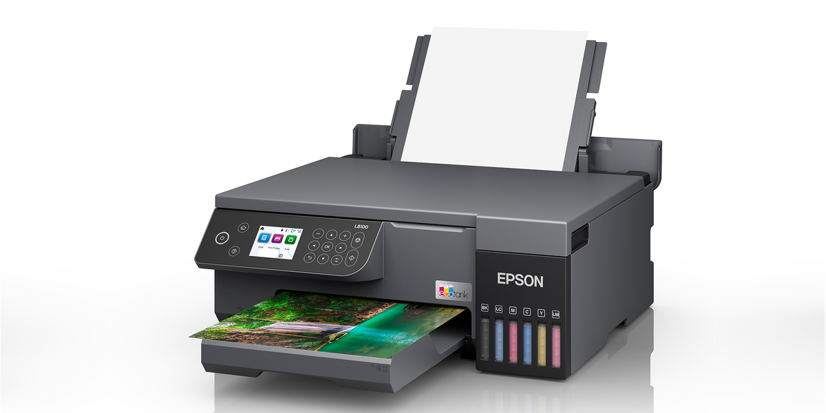 Máy in Epson ecotank L8100