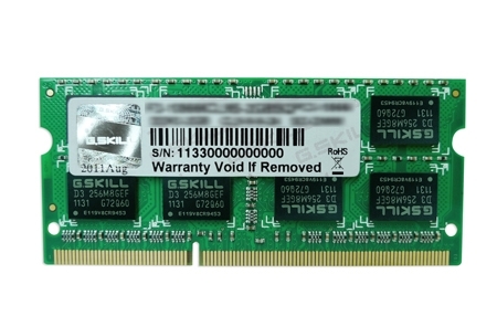 DDR3 4GB (1600) G.Skill F3-12800CL11S-4GBSQ