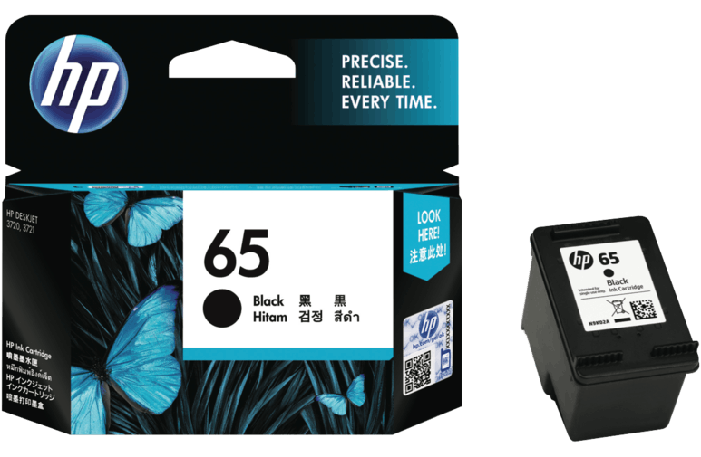 Mực in HP 65 Black Original Ink Cartridge (N9K02AA)