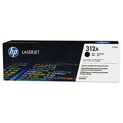 Mực in Laser màu đen HP 312X High Yield Black Original LaserJet Toner Cartridge (CF380X)