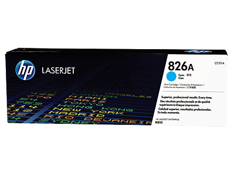 Mực in Laser màu xanh HP 826A Cyan Original LaserJet Toner Cartridge (CF311A)