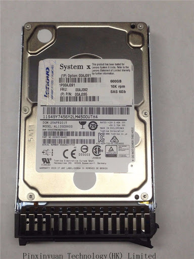 00AJ091 IBM 600-GB 10K 6G 2.5 SAS G3HS HDD