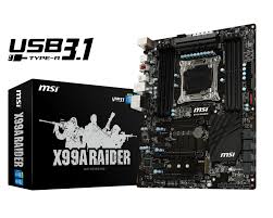 Mainboard MSI X99A RAIDER Socket LGA 2011-3