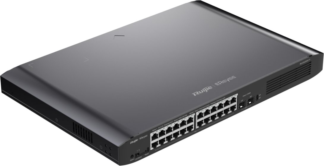 Switch Ruijie 26 Cổng Gigabit PoE Smart Cloud Managed Reyee RG-ES226GC-P