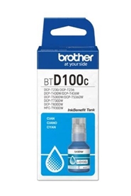 Mực in Brother BTD100C - Cyan