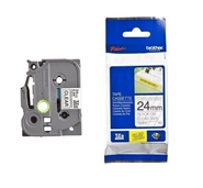 Nhãn Brother TZE-S151, Black on Clear, 24mm x 8m (TZES151)