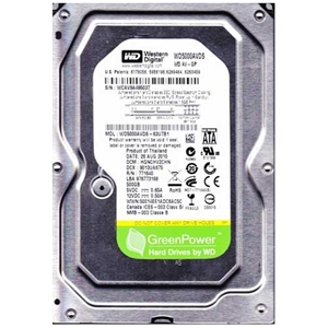 Western Digital 500 GB 3.5-Inch SATA II 32 MB Cache AV-GP Hard Drive (WD5000AVDS)