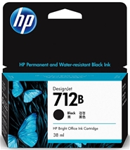 Mực in HP 712B Black Ink Cartridge 38ml-3ED28A