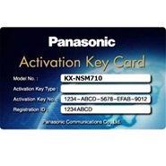 Panasonic KX-NSM710, Activation key mở rộng 10 máy nhánh IP chuẩn SIP