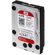 WD Red 4TB NAS Hard Drive: 1 to 8-bay RAID Hard Drive: 3.5-inch SATA 6 Gb/s, IntelliPower, 64MB Cache (WD40EFRX)