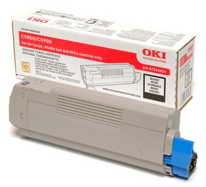 Mực in Oki C5800 Black Toner Cartridge